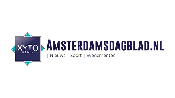 Logo krant Amsterdam - Amsterdams Dagblad op een transparante achtergrond - 600 * 337 pixels 